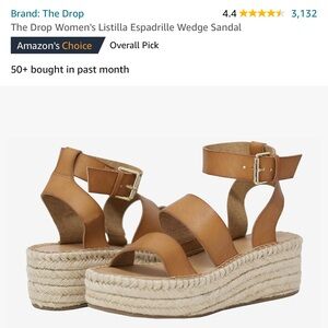 The Drop Women's Listilla Espadrille Wedge Sandal